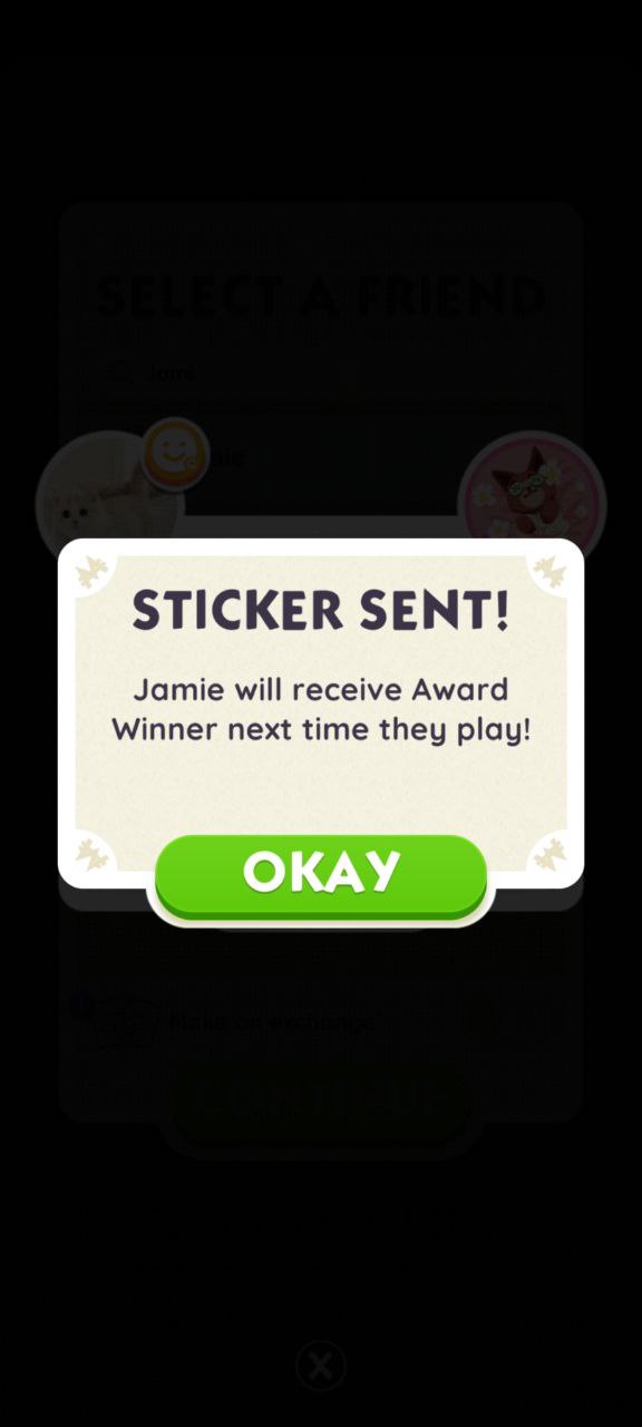 #103 Proof of Monopoly GO sticker delivery