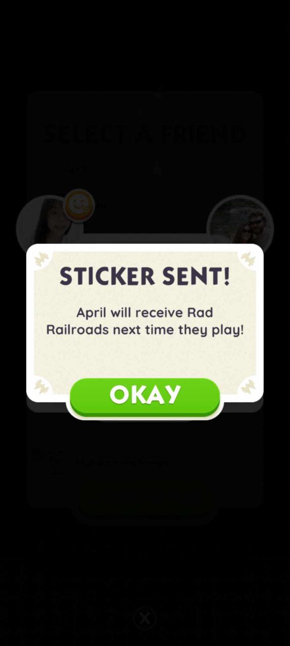 #107 Proof of Monopoly GO sticker delivery