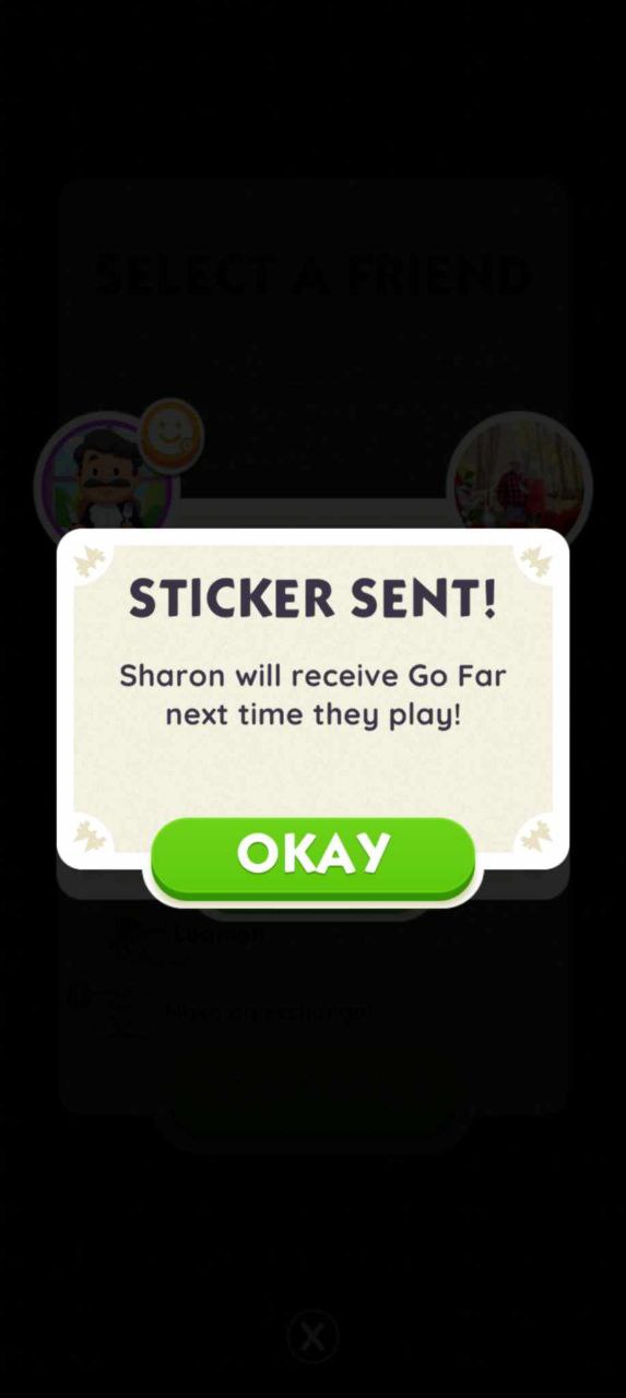 #110 Proof of Monopoly GO sticker delivery