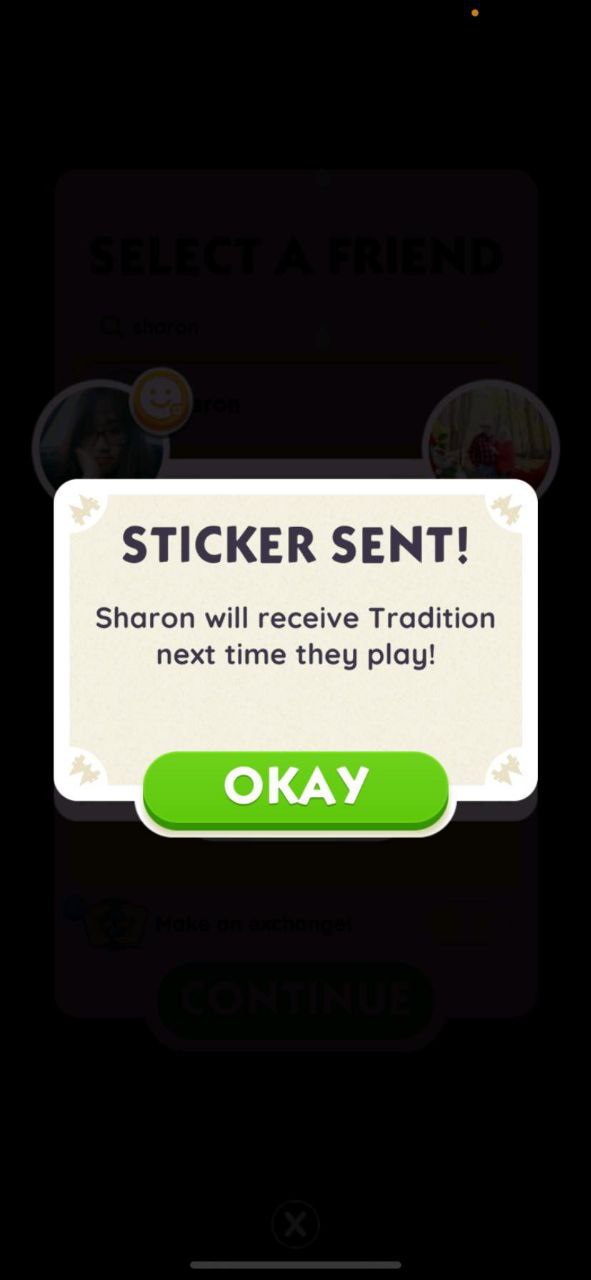 #112 Proof of Monopoly GO sticker delivery