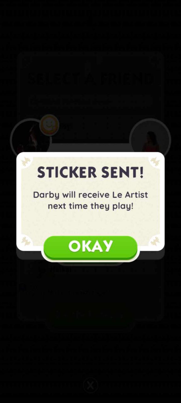 #116 Proof of Monopoly GO sticker delivery