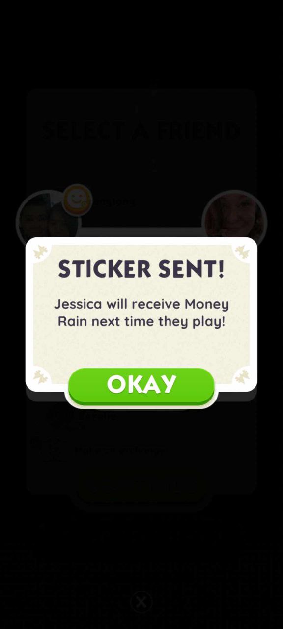 #117 Proof of Monopoly GO sticker delivery