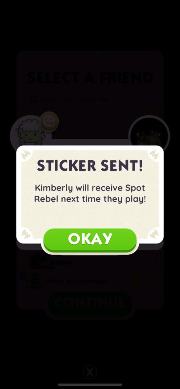 #121 Proof of Monopoly GO sticker delivery