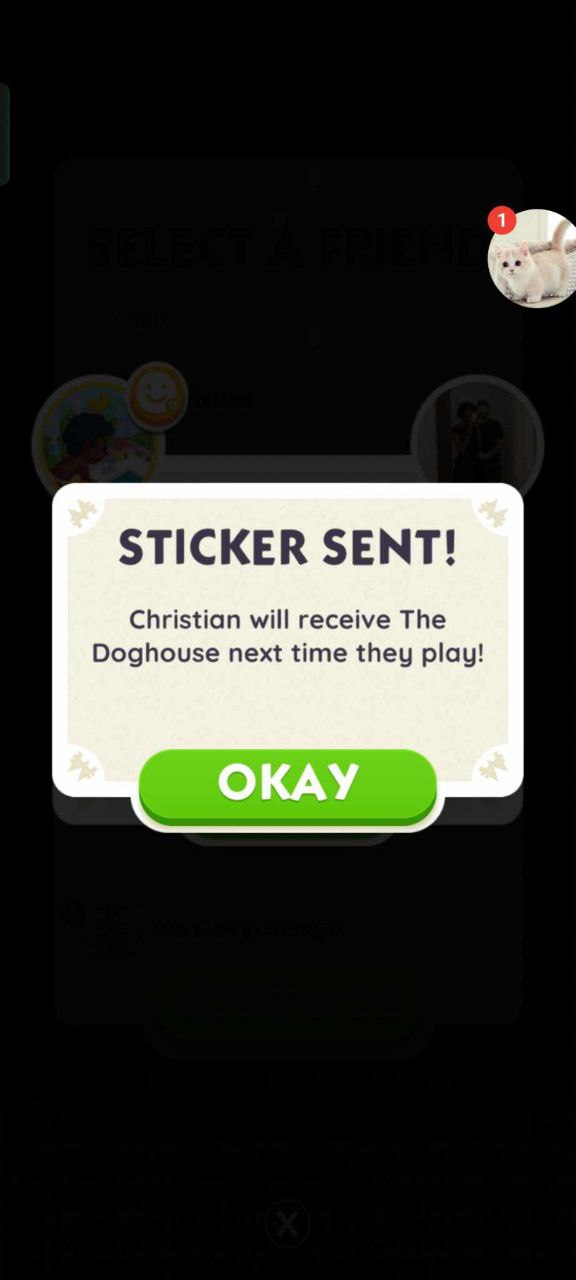 #128 Proof of Monopoly GO sticker delivery