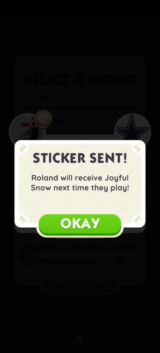 #13 Proof of Monopoly GO sticker delivery