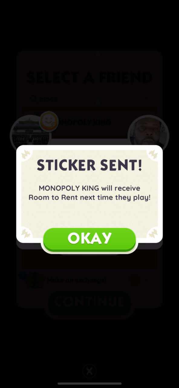 #132 Proof of Monopoly GO sticker delivery