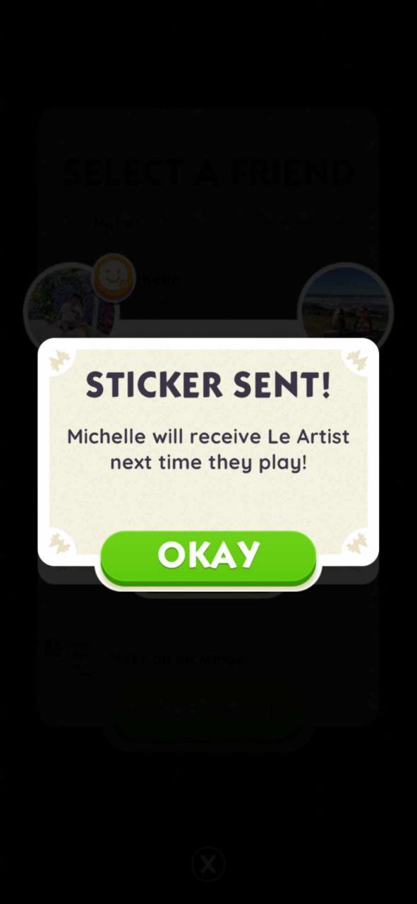 #133 Proof of Monopoly GO sticker delivery