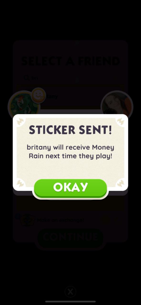 #136 Proof of Monopoly GO sticker delivery