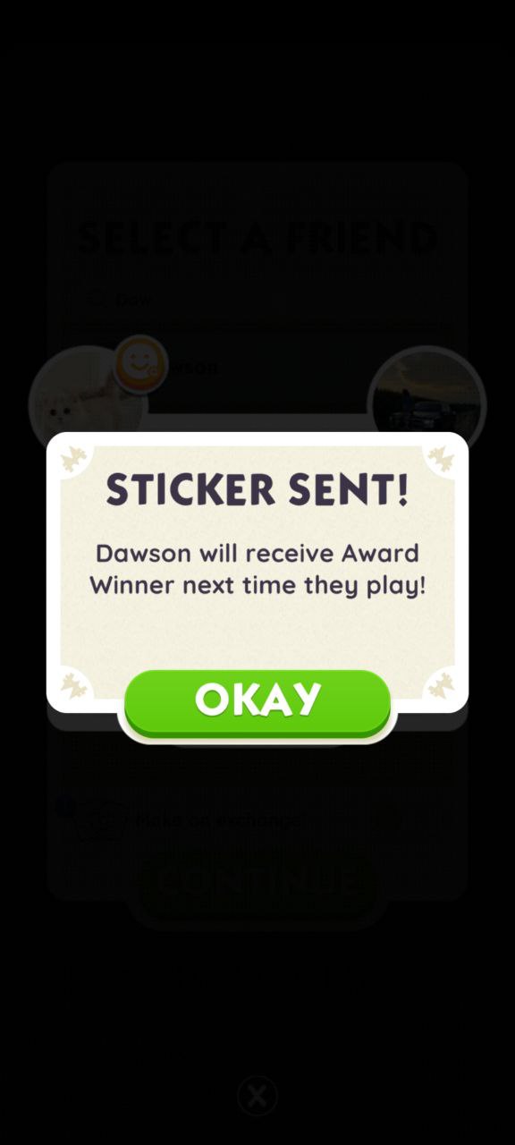 #142 Proof of Monopoly GO sticker delivery