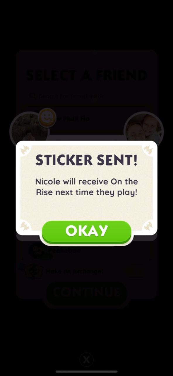 #143 Proof of Monopoly GO sticker delivery