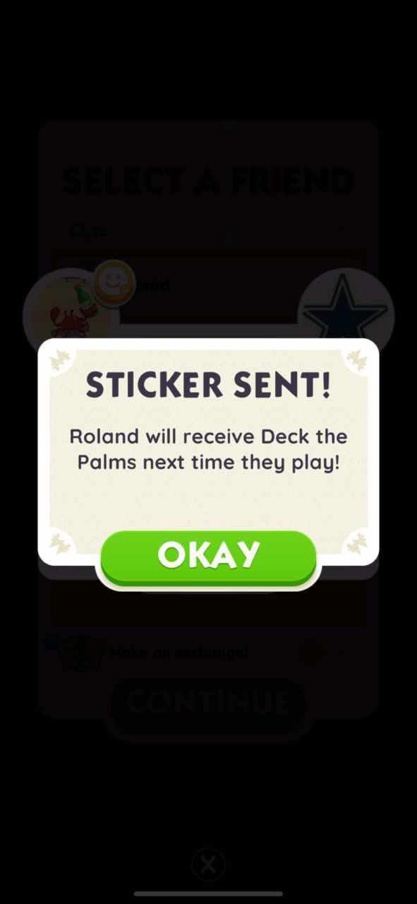 #16 Proof of Monopoly GO sticker delivery