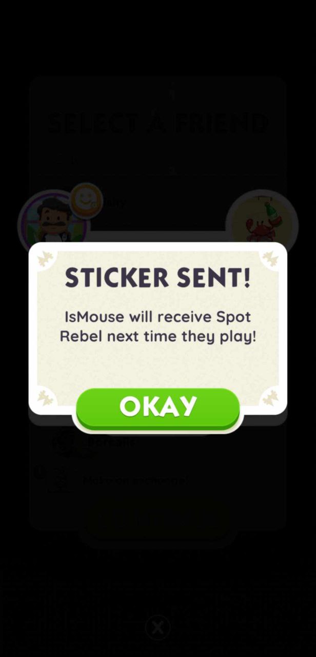 #160 Proof of Monopoly GO sticker delivery