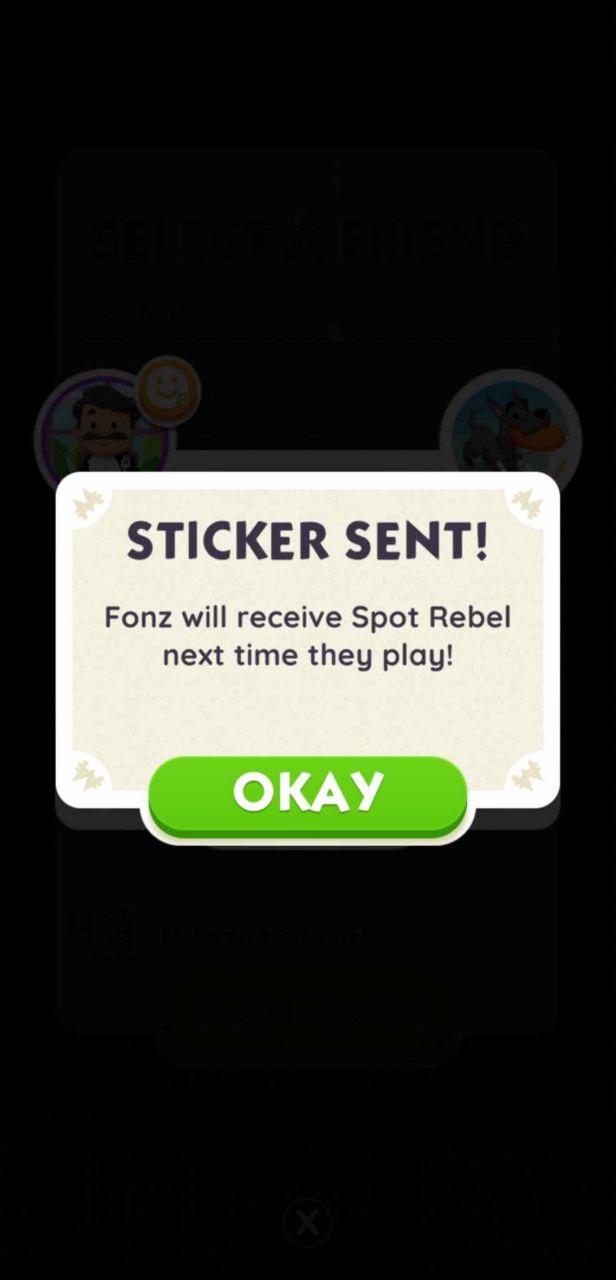 #165 Proof of Monopoly GO sticker delivery