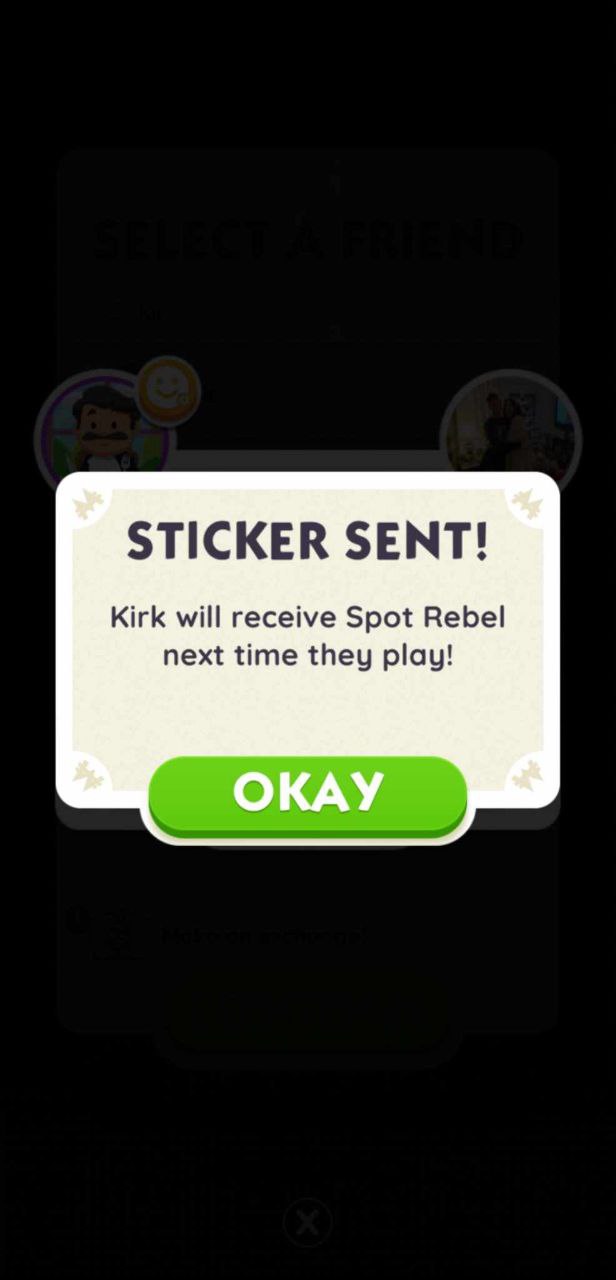 #166 Proof of Monopoly GO sticker delivery