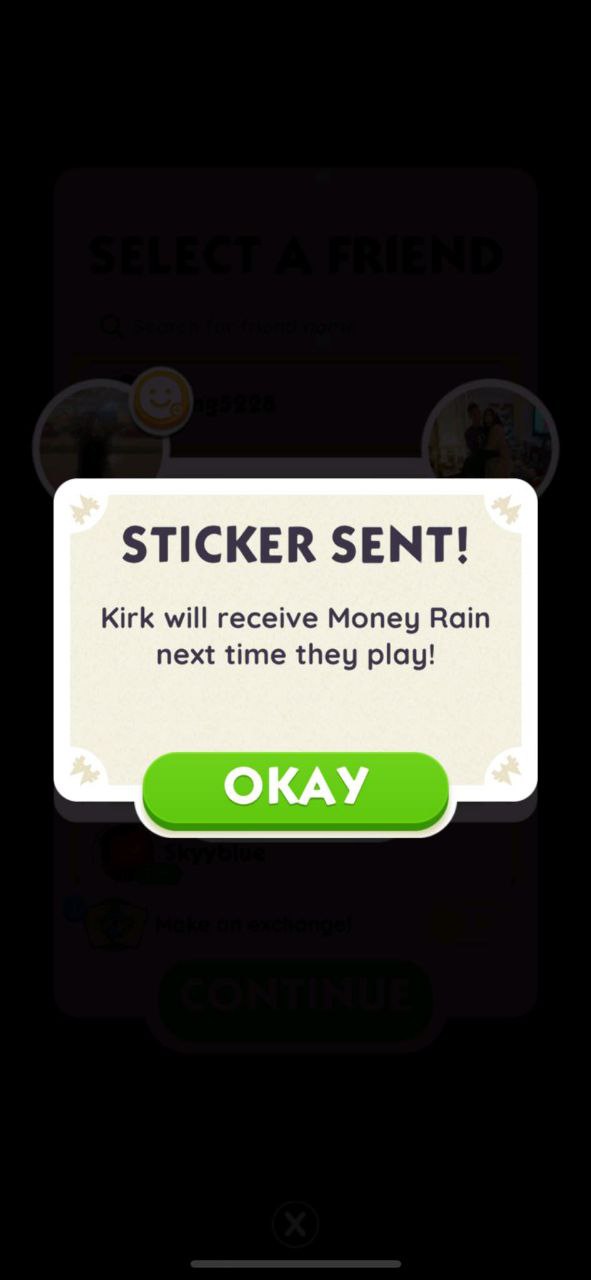 #168 Proof of Monopoly GO sticker delivery