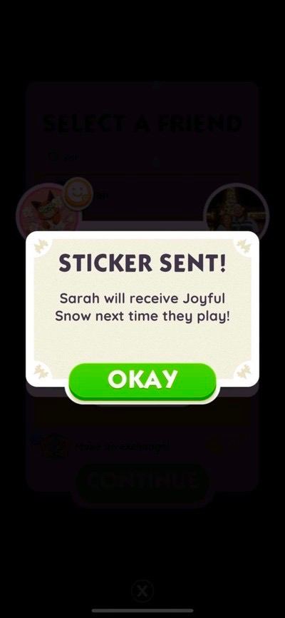 #17 Proof of Monopoly GO sticker delivery