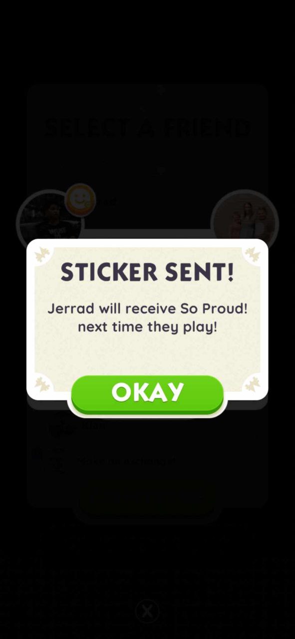 #2 Proof of Monopoly GO sticker delivery