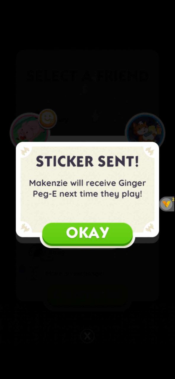 #25 Proof of Monopoly GO sticker delivery