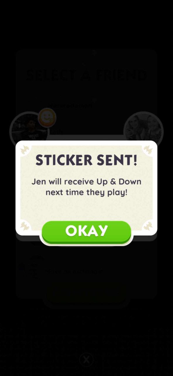 #3 Proof of Monopoly GO sticker delivery