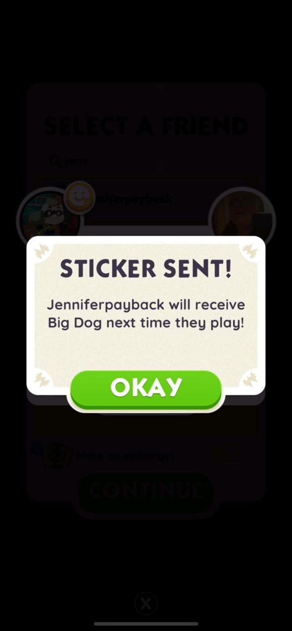 #33 Proof of Monopoly GO sticker delivery