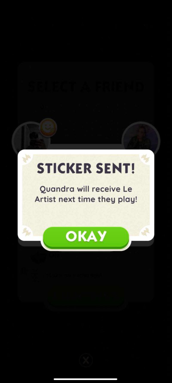 #39 Proof of Monopoly GO sticker delivery