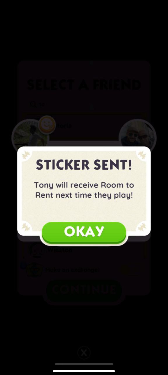 #40 Proof of Monopoly GO sticker delivery