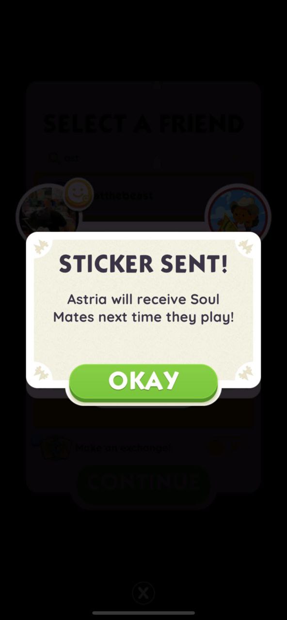 #43 Proof of Monopoly GO sticker delivery