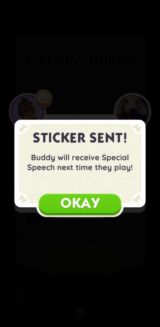 #45 Proof of Monopoly GO sticker delivery