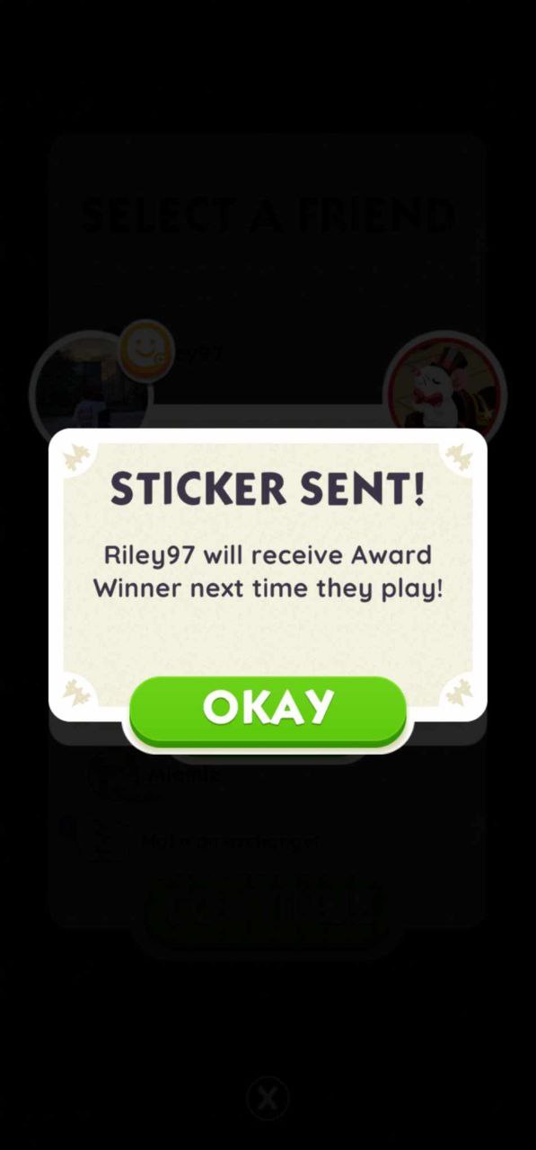 #58 Proof of Monopoly GO sticker delivery