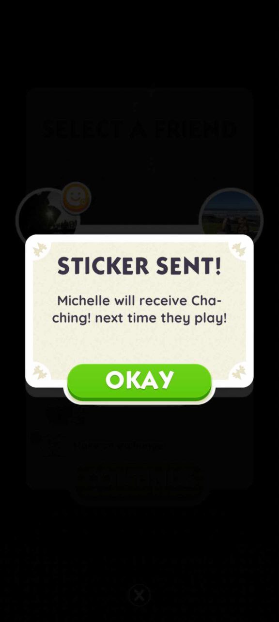 #64 Proof of Monopoly GO sticker delivery