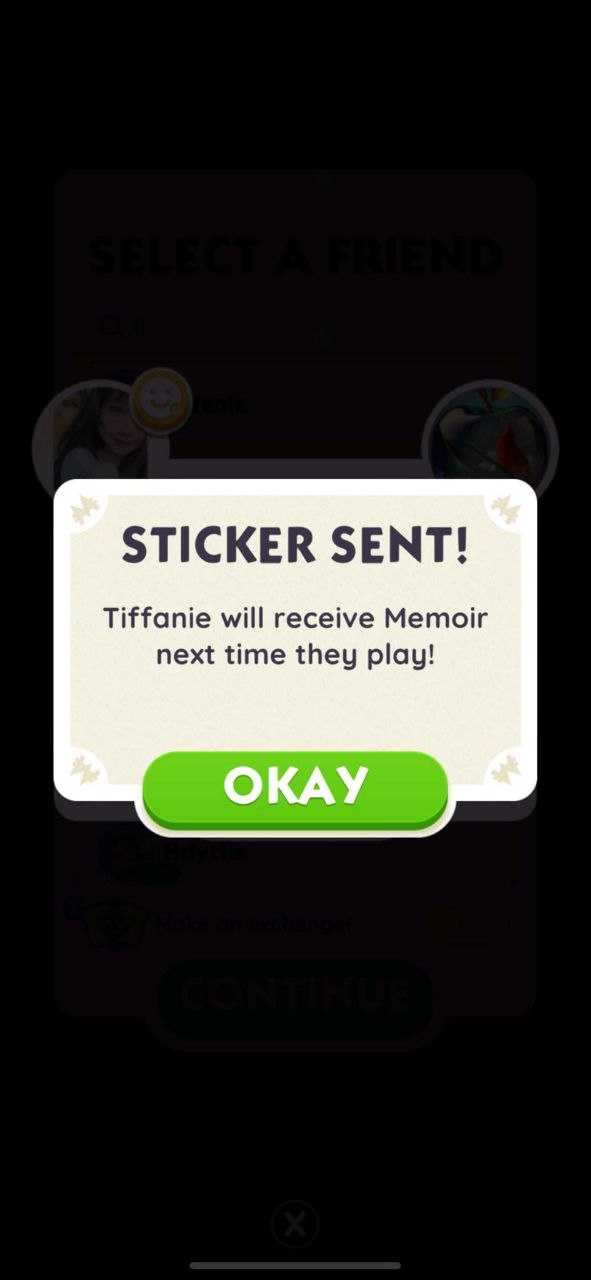 #74 Proof of Monopoly GO sticker delivery