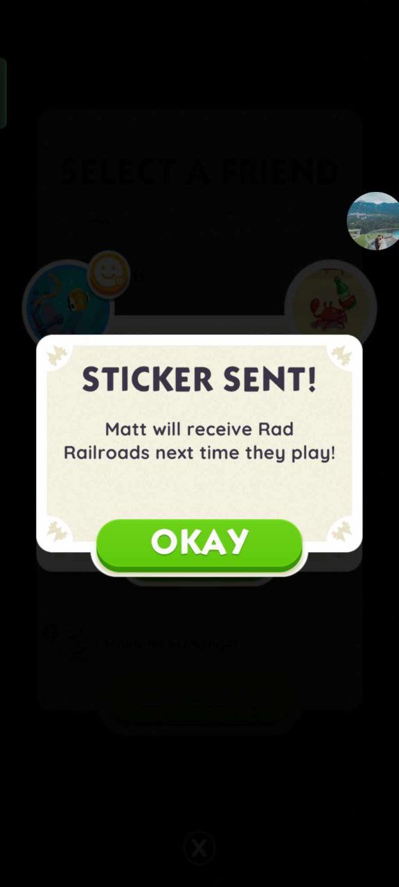 #78 Proof of Monopoly GO sticker delivery