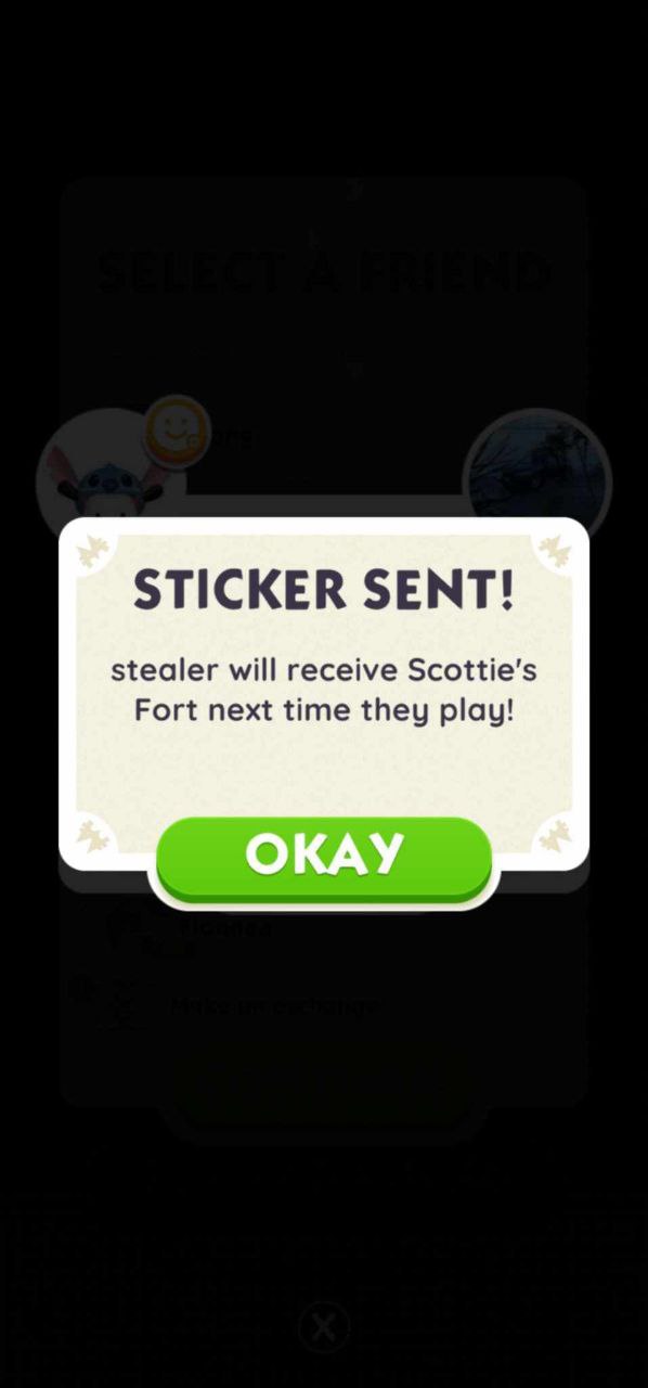 #8 Proof of Monopoly GO sticker delivery