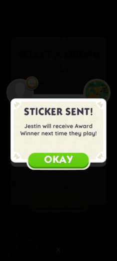 #82 Proof of Monopoly GO sticker delivery