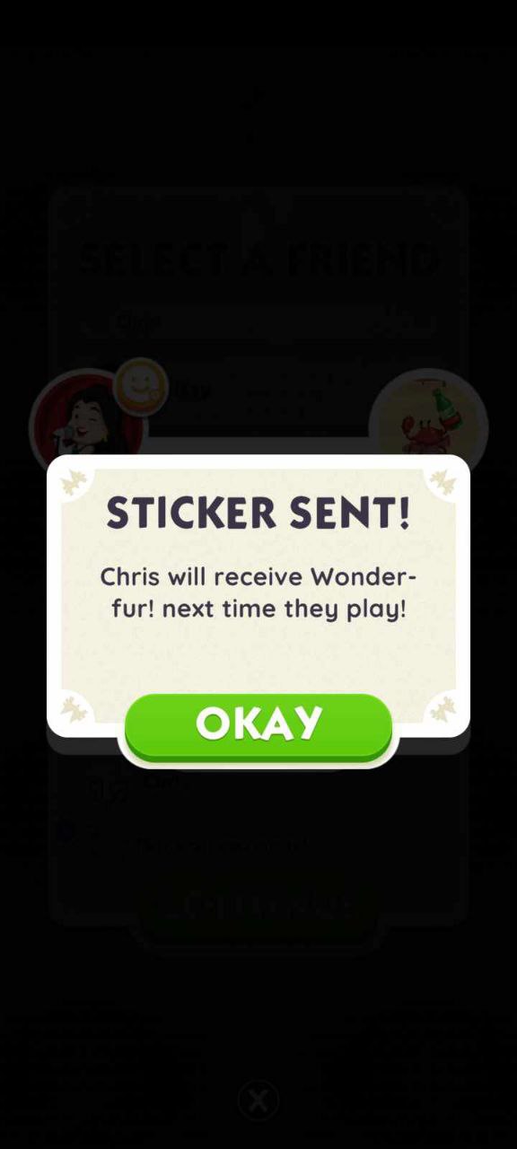 #83 Proof of Monopoly GO sticker delivery